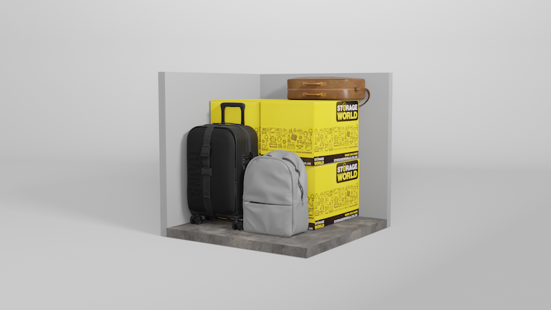 5 sq ft Locker storage unit