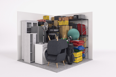 100 sq ft Storage storage unit